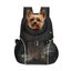 WOYYHO Pet Carrier Small Front Backpack Ventilated Mesh Dog Back Pack with Safet Carousel 1
