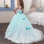 Flower Elegant Briesdesmaid for Wedding 6-14Y Teen Girls Graduation Party Pro... Carousel 4