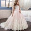 Flower Elegant Briesdesmaid for Wedding 6-14Y Teen Girls Graduation Party Pro... Carousel 5