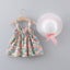 2pcs/Set Baby Girl Summer Fashion Dresses Floral Sling Children Clothing Swee... Carousel 8