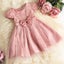 Baby for Wedding Party 1st Birthday Pink Princess Dress Kid Bridesmaids 1-5Y ... Carousel 1
