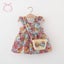2Pcs/Set Summer Baby Girl Dress Soft Thin Clothes Fashion Floral Sleeveless C... Carousel 5