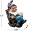 Coffee Drinking Garden Gnome Carousel 3