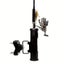 Fishing Rod Holder for Bar and Rail Bike ATV and Beach Cart 5/8" to 1" Rails Carousel 1