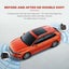 Dash Cam with DVR HD 1080P Video Recorder & Rear Reversing Camera, Mirror Mount Carousel 10