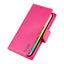 iPhone 16 Plus Hanman PU Leather 3 Card Slots Flip Cover Wallet Case HOTPINK Carousel 1