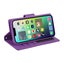 iPhone 16 Plus Hanman PU Leather 3 Card Slots Flip Cover Wallet Case PURPLE Carousel 5