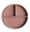 Mushie: Silicone Suction Plate - Cloudy Mauve Carousel 1