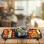 SOGA Electric Steamboat Asian Hot Pot Soup Maker Fondue Teppanyaki Hotpot Grill Carousel 10