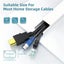 Cord Cover Raceway Kit & Cable Management System - 400mm x 10 White Paintable Carousel 4