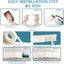 Cord Cover Raceway Kit & Cable Management System - 400mm x 10 White Paintable Carousel 5