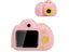 Mini Digital Camera IPS Screen Cartoon Frames Camera Pink Carousel 3