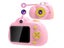 Mini Digital Camera IPS Screen Cartoon Frames Camera Pink Carousel 9
