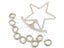 Christmas Star Solar String Light Topper Star Waterfall Tree Light Warm White Carousel 1