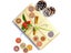 50pcs Painted Round Wood Buttons for Sewing Scrapbook Home Clothing Crafts Decor Carousel 2