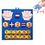 Toy Felt Board Finger Number Learning Counting Math Educational Toys for Kids Carousel 1