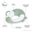 My Carry Potty: My Little Trainer Seat - Sage Green Carousel 4