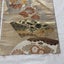 Vintage Japanese Woven Silk Obi Fabric X2 Pieces Carousel 10
