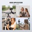 NEEWER Camera Tripod with Remote, Mini Flexible Tripod Stand with Camera Adapter Carousel 3