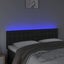 Queen Size Led Headboard Black 144x5x78/88 Cm Faux Leather Toxoibx Carousel 3