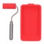 paint roller tray set roller paint brush and tray house painting tray roller Carousel 8