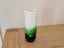 Superb Green with White Art Glass Vase Carousel 14