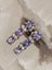 Tanzanite Earrings in solid 925 Silver Carousel 1