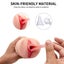 Masturbator USB Rechargeable multi-frequency Black Red Carousel 5