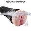 Masturbator USB Rechargeable multi-frequency Black Red Carousel 8