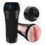 Masturbator USB Rechargeable multi-frequency Black Red Carousel 10