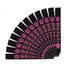 FLASH SALE! Black and Pink Satin Bridesmaid Hen Party Sash Carousel 1