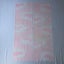 Vintage Pink Woven Cloud Japanese Silk Kimono Fabric Panels X2 Carousel 7