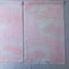 Vintage Pink Woven Cloud Japanese Silk Kimono Fabric Panels X2 Carousel 18