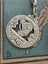 Antique Sterling Silver Pocket Watch Chain Carousel 5