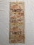Vintage Woven Japanese Silk Obi Decorative Fabric Piece Cranes Sakura Blossoms Carousel 1