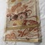 Vintage Woven Japanese Silk Obi Decorative Fabric Piece Cranes Sakura Blossoms Carousel 14