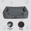 Pawz Waterproof Pet Dog Calming Bed Chew Proof Orthopaedic Sofa Removable Large Carousel 8