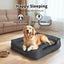 Pawz Waterproof Pet Dog Calming Bed Chew Proof Orthopaedic Removable Extra Large Carousel 5