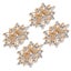 crystal buckle hollow crystal buckle crystal flower buckle clothing accessories Carousel 5