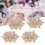 crystal buckle hollow crystal buckle crystal flower buckle clothing accessories Carousel 7