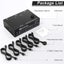USB KVM Switch Splitter 4 Ports Carousel 6