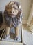 Antique Stone Lion and Lioness Carousel 4