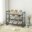 3 Tier Metal Shoe Rack Carousel 2