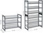 3 Tier Metal Shoe Rack Carousel 6