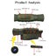 Nv1000C Outdoor Hunting 4K Hd Camouflage Monocular Digital Night Vision Device Carousel 4