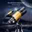 High-Definition Stargazing Refracting Astronomical Telescope Black Yellow Carousel 8