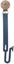 Munch: Silicone Dummy Chain - Navy Carousel 1
