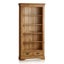 French Rustic Solid Oak Tall Bookcase (Oak Furniture Store) Carousel 3