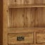 French Rustic Solid Oak Tall Bookcase (Oak Furniture Store) Carousel 5