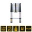 New Telescopic Aluminium Ladder 3.8M Afterpay Carousel 11